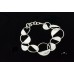 Silver Bracelet made of interlocking circles - Made in Israel